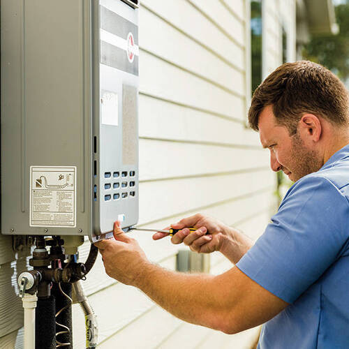 Tankless water heater repair