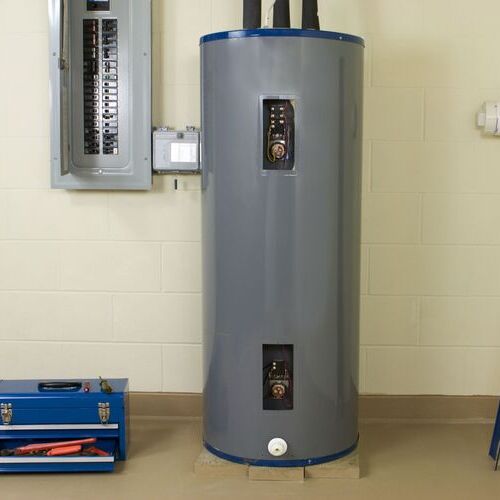An electric water heater