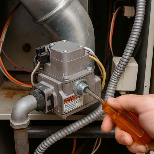 gas valve replacement