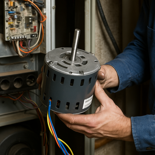 ecm motor replacement for residential hvac