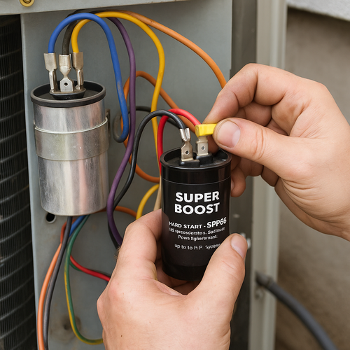 hard start kit installation for hvac