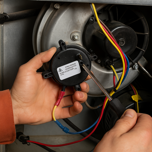 hvac pressure switch replacement for a furnace