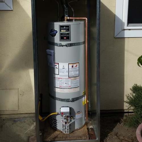 A water heater