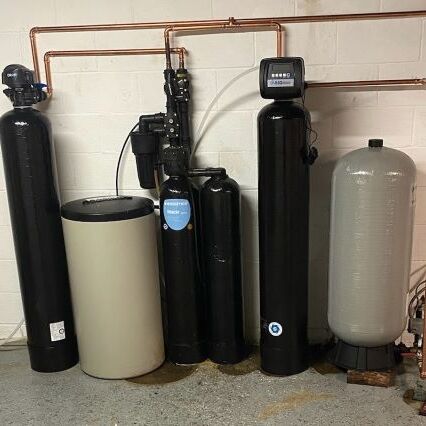 Whole home water filtration system